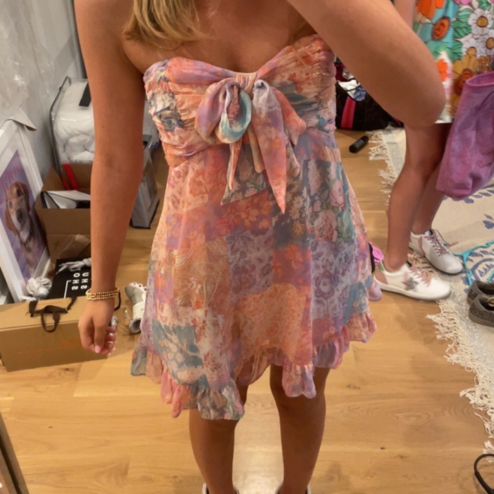 For Love and Lemons Teagan Mini dress!! Size XS